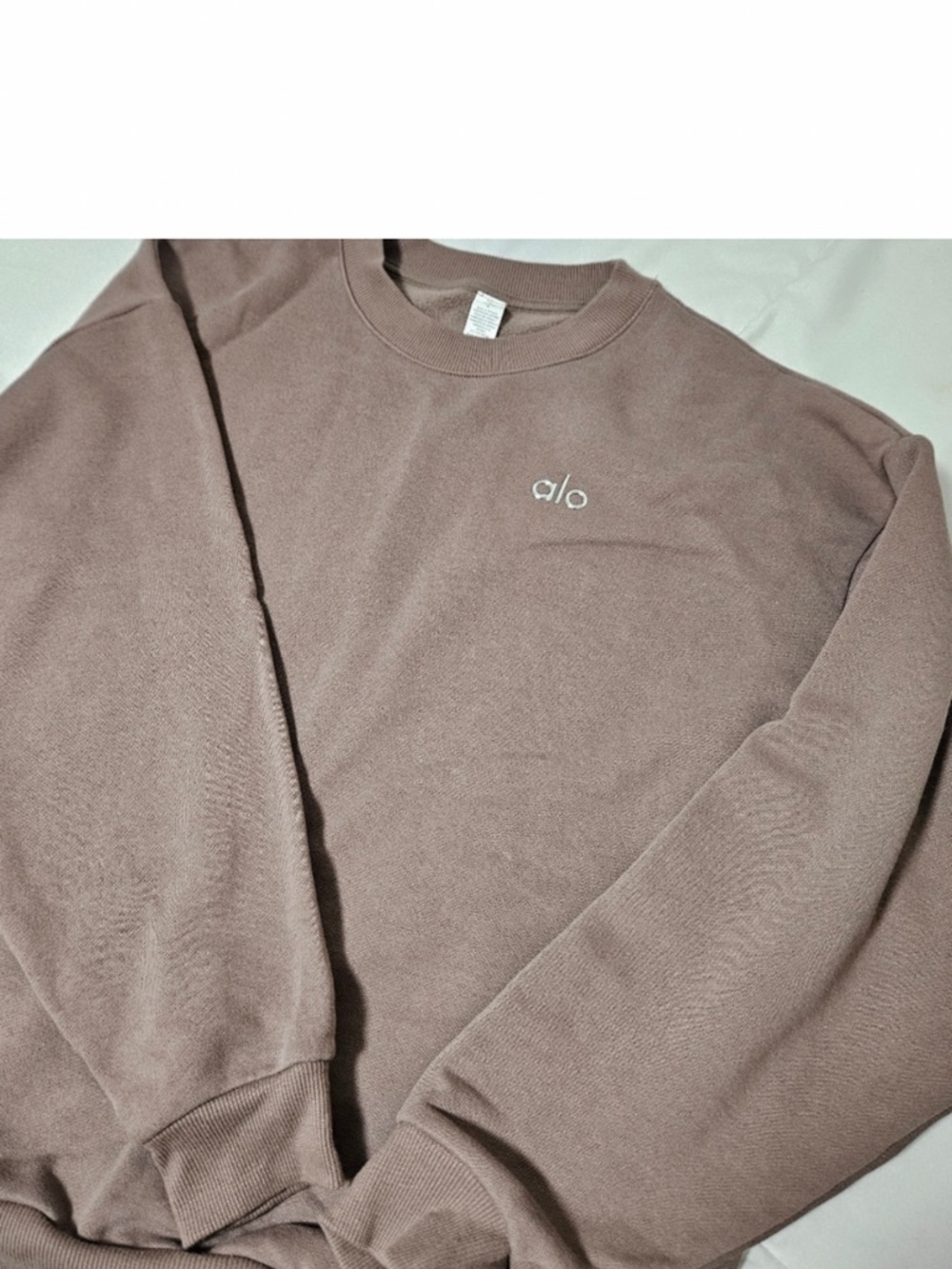 ALO Yoga Dusty Tan Crewneck Sweatshirt
